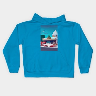 Christmas Poster Kids Hoodie